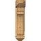 Ekena Millwork Olympic Arts and Crafts Rough Sawn Bracket w/ Offset Brace, Western Red Cedar, 6"W x 14"D x 26"H BKT0604X14X26OLY03RWR - alternate 4